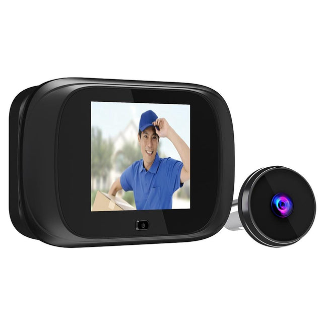 Smart 1.0Mp Peephole Doorbell With 2.8 Screen