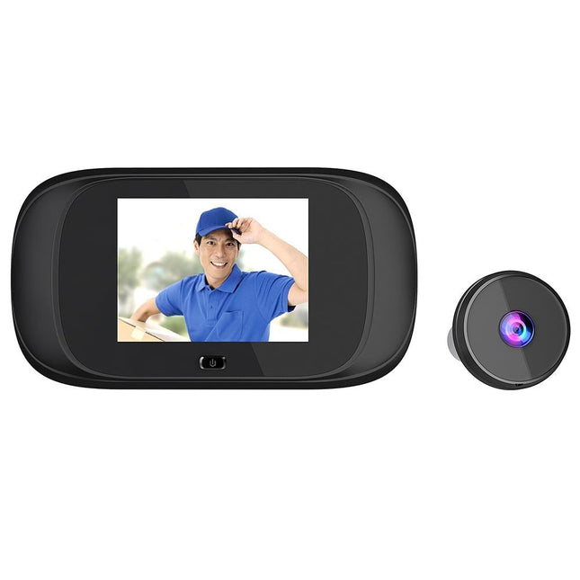 Smart 1.0Mp Peephole Doorbell With 2.8 Screen