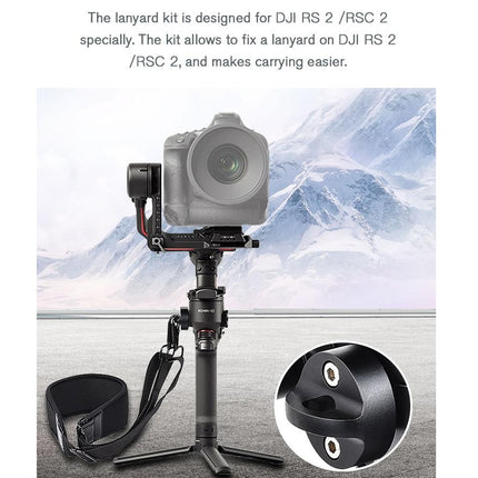 Stress-Relieving Neck Strap For Dji Ronin Rs 2 / C2