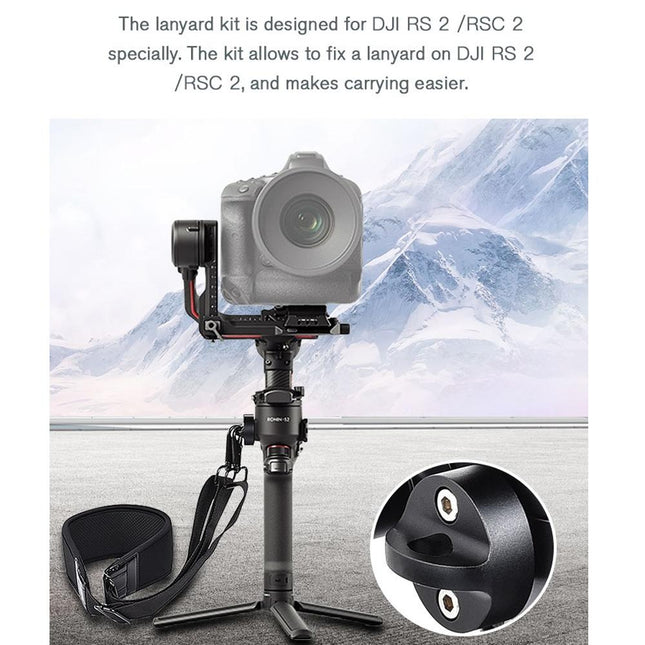 Stress-Relieving Neck Strap For Dji Ronin Rs 2 / C2