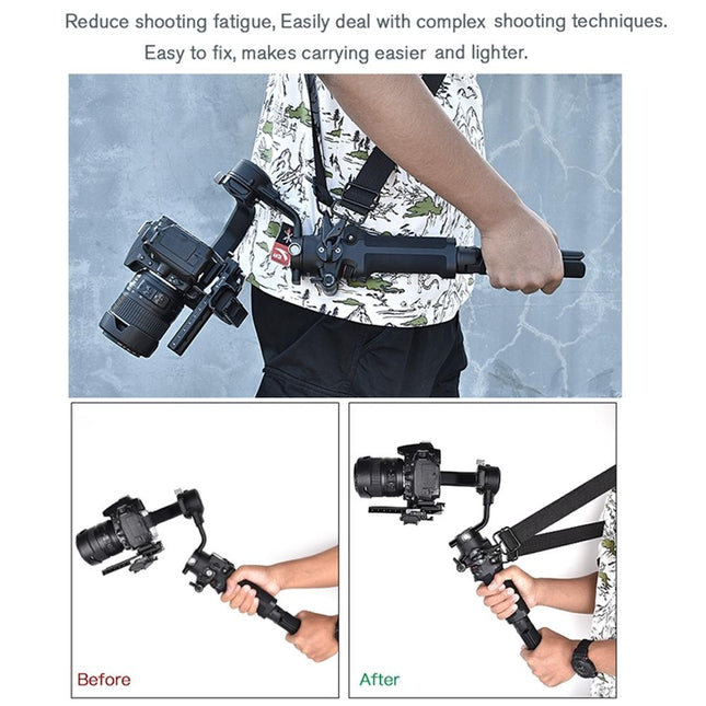 Stress-Relieving Neck Strap For Dji Ronin Rs 2 / C2