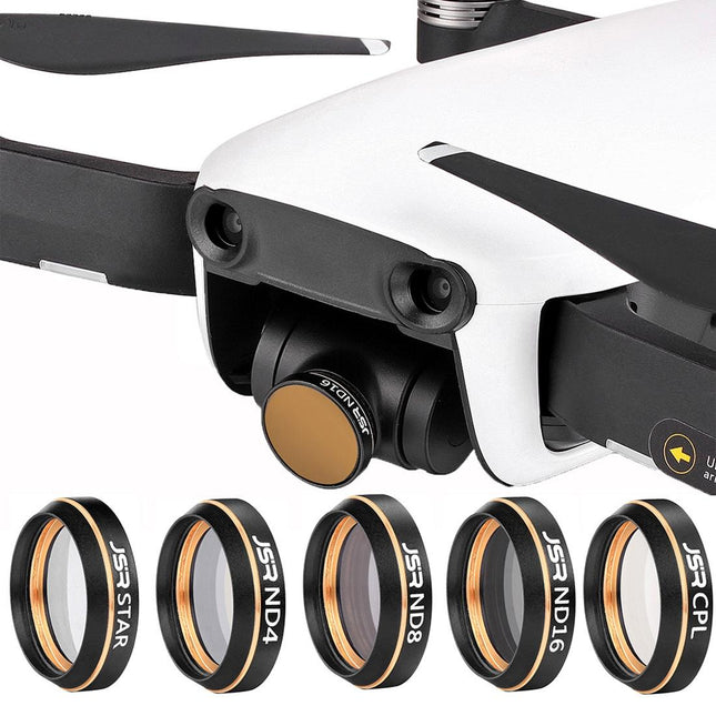 5-In-1 Hd Drone Lens Filter Kit For Dji Mavic Air - Star Effect Nd4 Nd8 Nd16 Cpl