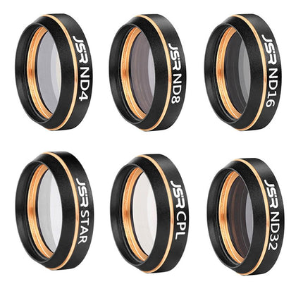 6-In-1 Hd Drone Lens Filter Kit For Dji Mavic Air - Star Effect Nd4 Nd8 Nd16 Nd32 Cpl