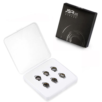 6-In-1 Hd Drone Lens Filter Kit For Dji Mavic Air - Star Effect Nd4 Nd8 Nd16 Nd32 Cpl