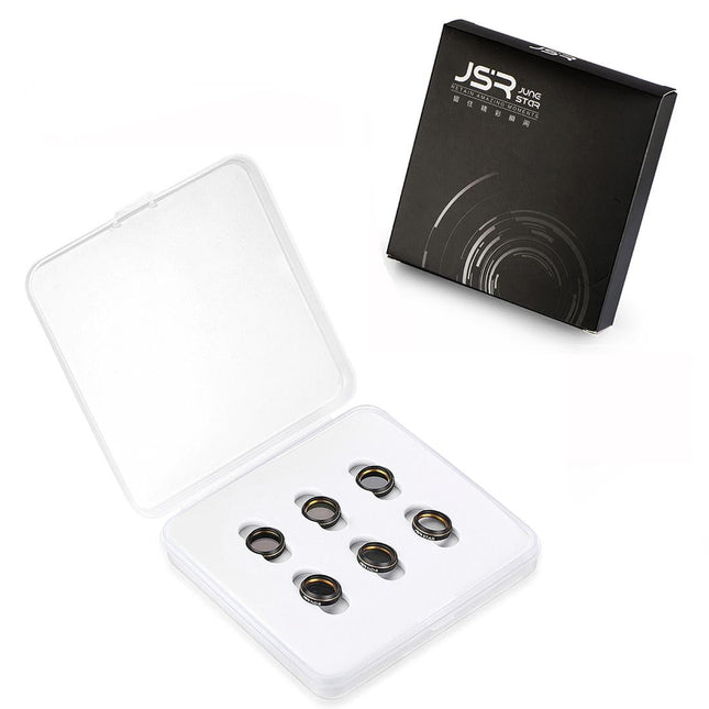 6-In-1 Hd Drone Lens Filter Kit For Dji Mavic Air - Star Effect Nd4 Nd8 Nd16 Nd32 Cpl