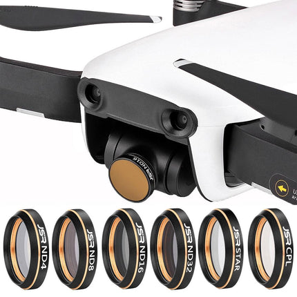 6-In-1 Hd Drone Lens Filter Kit For Dji Mavic Air - Star Effect Nd4 Nd8 Nd16 Nd32 Cpl