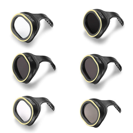 6-In-1 Hd Drone Lens Filter For Dji Spark - Star Effect Nd8 Nd16 Nd32 Mcuv Cpl