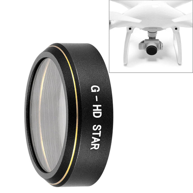 6-Point Lens Filter For Dji Phantom 4 Pro - Hd Drone Effect