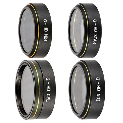 4-In-1 Hd Drone Lens Filters For Dji Phantom 4 Pro