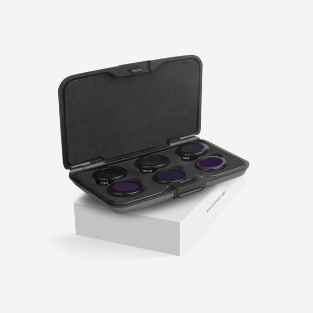 6-In-1 Lens Filter Kit For Dji Mavic 2 / Zoom - Hd Mcuv Cpl Nd Filters