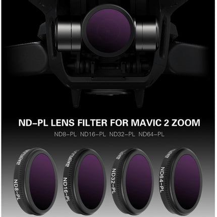 Nd Lens Filter Set For Dji Mavic 2 Zoom - 2-64 Pl