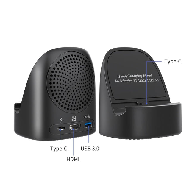 4K Tv Dock With Game Charging And Adapter