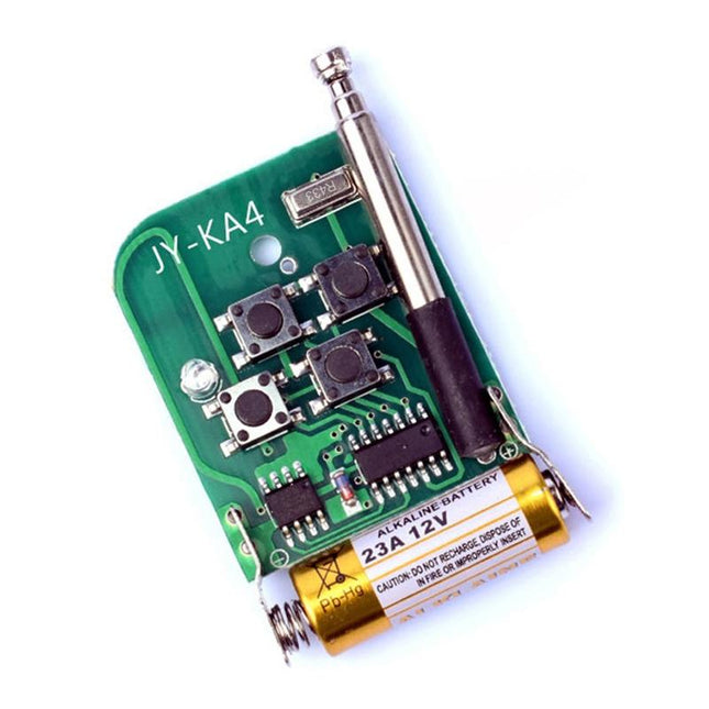 Wireless Rolling Shutter Door Garage Remote Control - 433Mhz