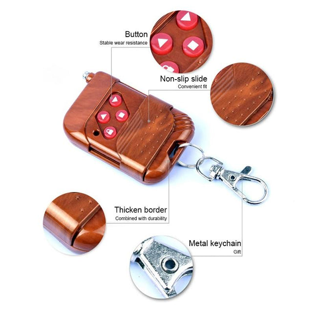 Wireless Rolling Shutter Door Garage Remote Control - 433Mhz