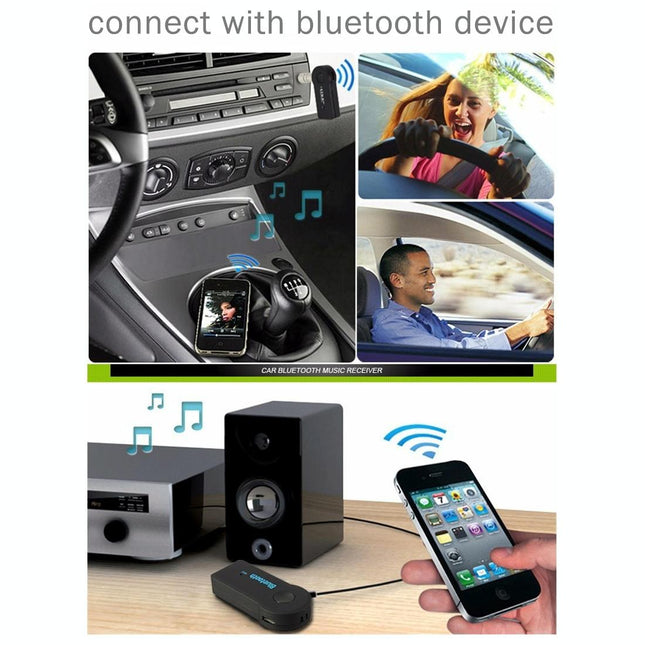 Wireless Music Receiver For Iphone / Ipad / Car / Headphone / Stereo - Portable Mini Boombox