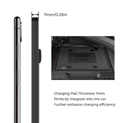 10W Wireless Charger For 2018-2021 Toyota Camry - Qi Standard