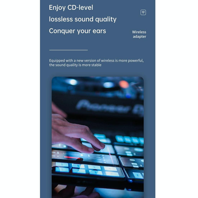 Lcd Bluetooth 5.0 Adapter Receiver / Transmitter - Black