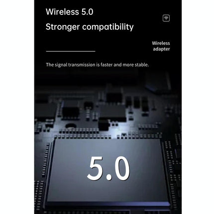 Lcd Bluetooth 5.0 Adapter Receiver / Transmitter - Black