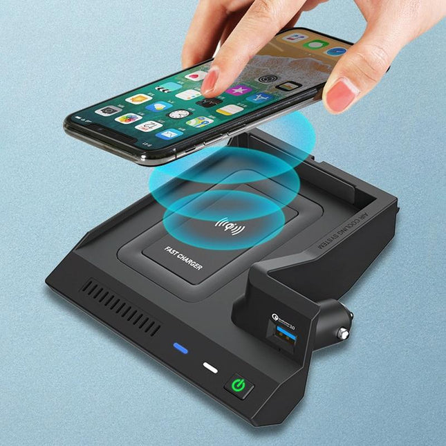 Wireless Charger For Mercedes-Benz C Class - 10W Qi Standard Quick Charge - 2015-2021