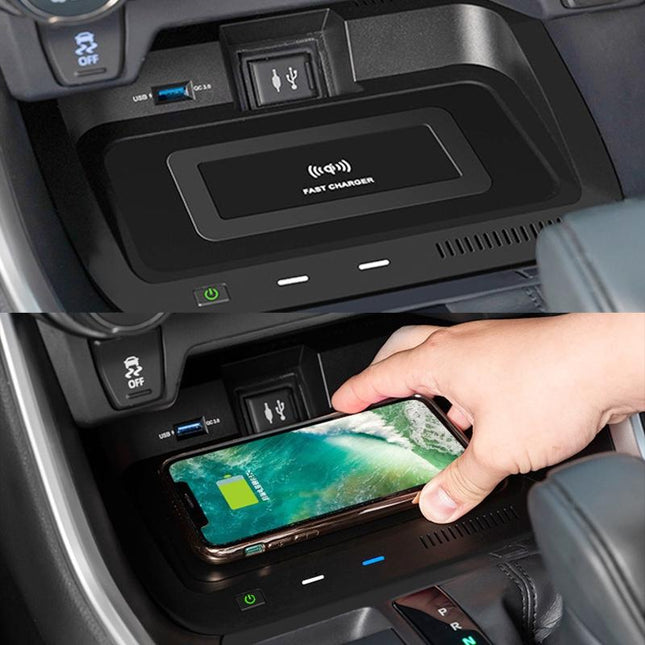 10W Qi Wireless Charger For Toyota Rav4 2020-2021