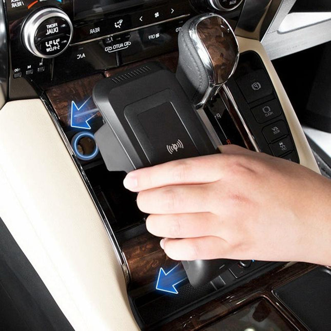 10W Qi Wireless Charger For Toyota Alphard 2018-2021
