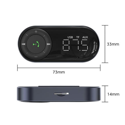 Wireless Car Bluetooth 5.2 Audio Receiver With Hands-Free Calling