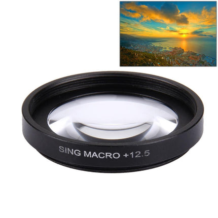 37Mm Lens Filter & Protective Cap For Gopro & Xiaomi Yi Camera