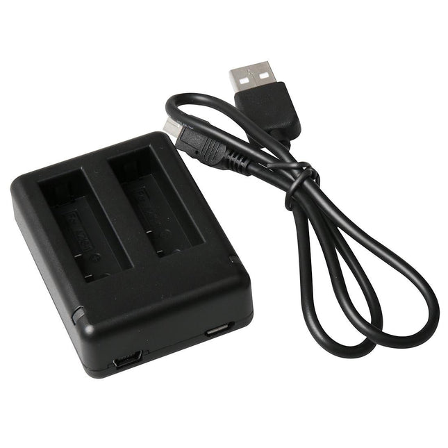 Usb Dual Battery Charger For Xiaomi Xiaoyi Ii 4K Camera
