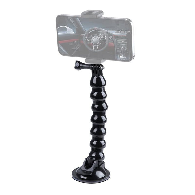 Flexible Suction Cup Mount With Extended Jaws