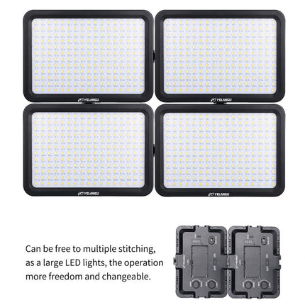 Dimmable Studio Light For Dslr Cameras - 204 Leds 1000Lm 3300-5600K