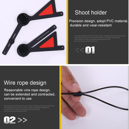 360 Degree Selfie Mount For Action Cameras With Flex Clamp