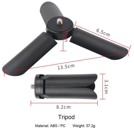 Compact Tripod Mount For Dji Mobile 2 With Flashlight Extension