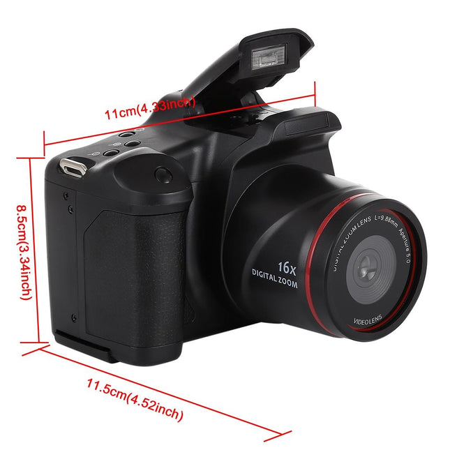 Hd Dv Slr Camera With 1.3Mp 2.4 Lcd 720P Recording And Eis