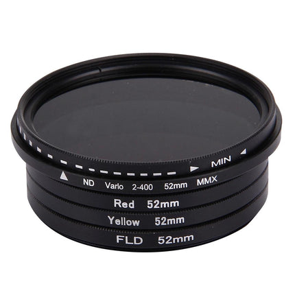 Professional 52Mm 4-In-1 Lens Filter For Gopro Hero