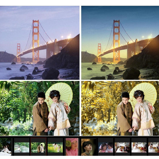 Professional 52Mm 4-In-1 Lens Filter For Gopro Hero