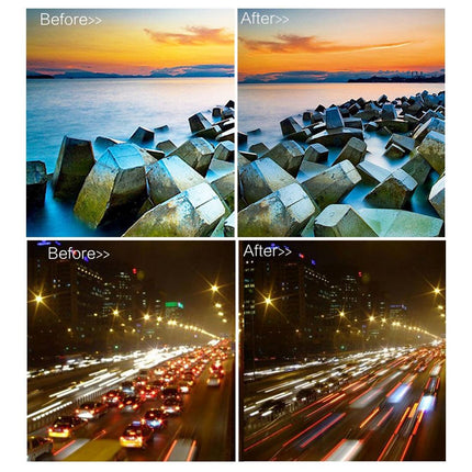 58Mm Nd Filter Kit For Gopro Xiaomi Yi And Sjcam Action Cameras