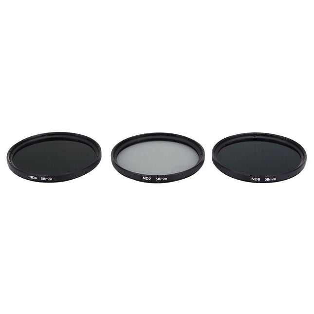 58Mm Nd Filter Kit For Gopro Xiaomi Yi And Sjcam Action Cameras