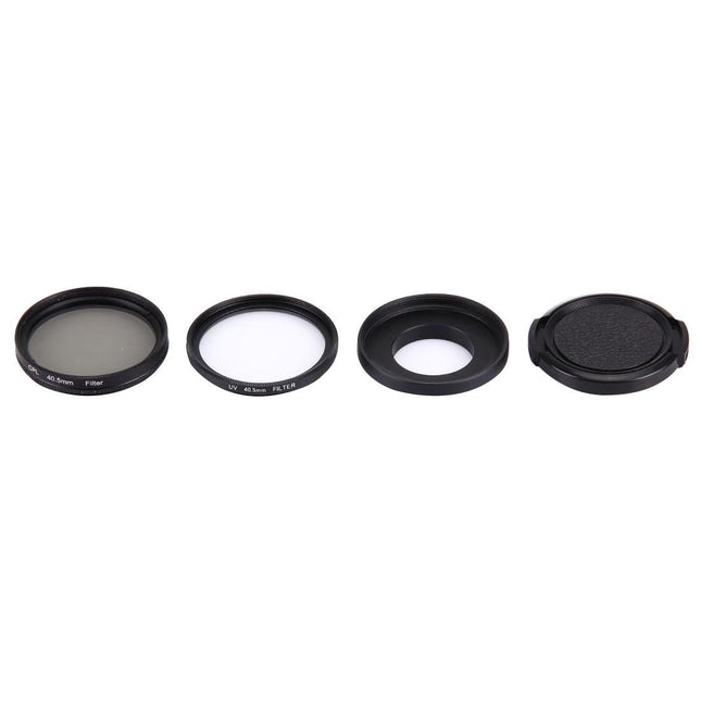 Professional 40.5Mm Lens Filter Kit For Gopro Hero4 / 3 / 3+ With Waterproof Housing And Adapter Ring