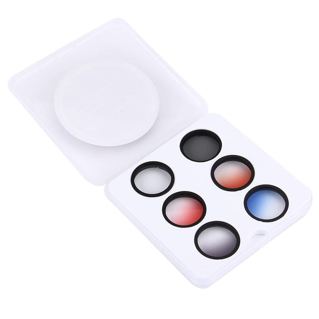 Professional 6-In-1 Lens Filter For Dji Phantom 3 / 4 - Cpl / Uv / Gradual 34Mm