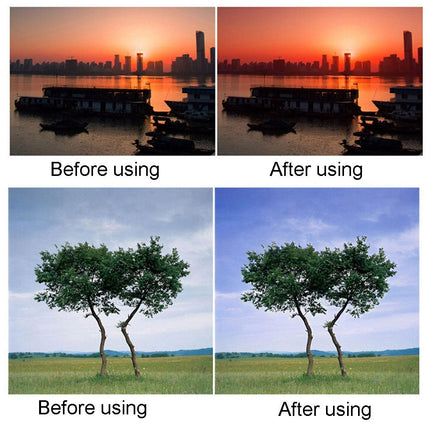 Professional 6-In-1 Lens Filter For Dji Phantom 3 / 4 - Cpl / Uv / Gradual 34Mm