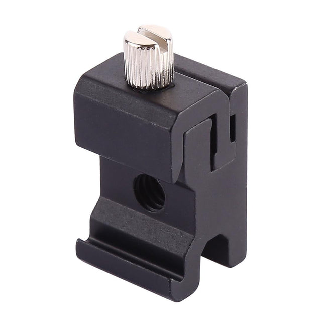 Metal Flash Stand Bracket With Cold Shoe Lamp Head