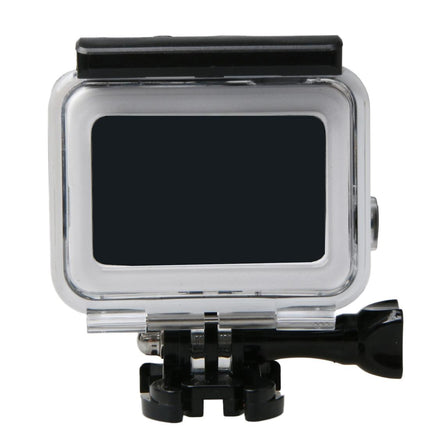 60M Waterproof Diving Case For Gopro Hero6 / 5 With Touch Screen Back Door And Filter Buckle