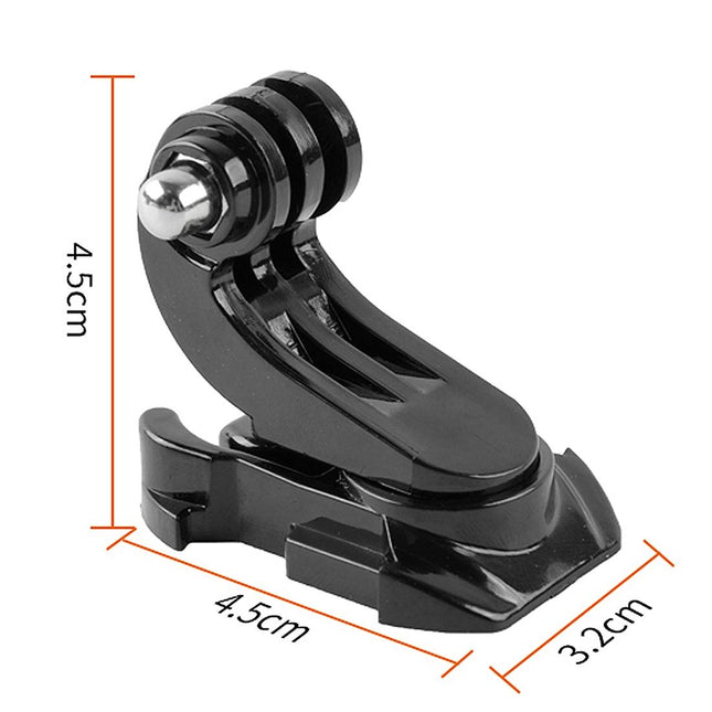 360 Rotating J-Type Base For Action Cameras