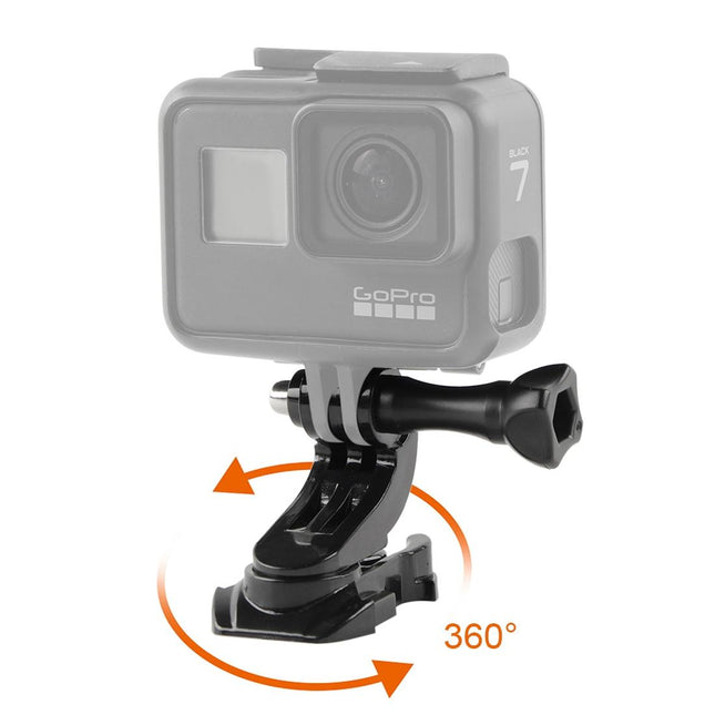 360 Rotating J-Type Base For Action Cameras