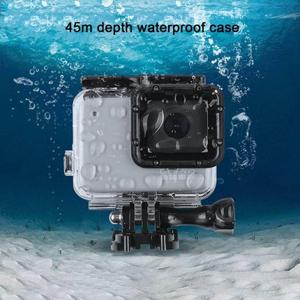 Waterproof Touch Back Cover For Gopro Hero7 - White / Silver