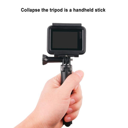 Universal Tripod Bracket For Action Cameras And Phones 4-6.8 Inches