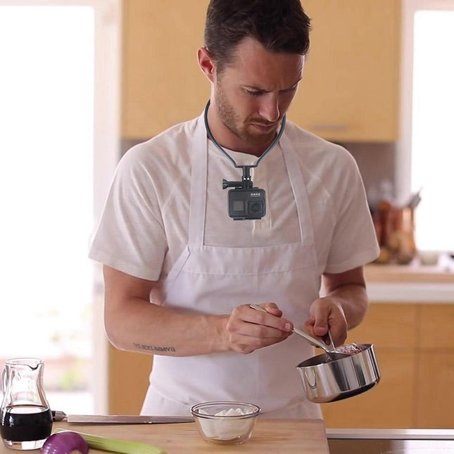 Fixed Neck Shooting Bracket For Gopro Hero12 Camera