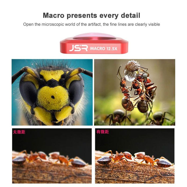 3-In-1 Super Wide Angle Lens With Macro And Cpl Filter For Dji Pocket