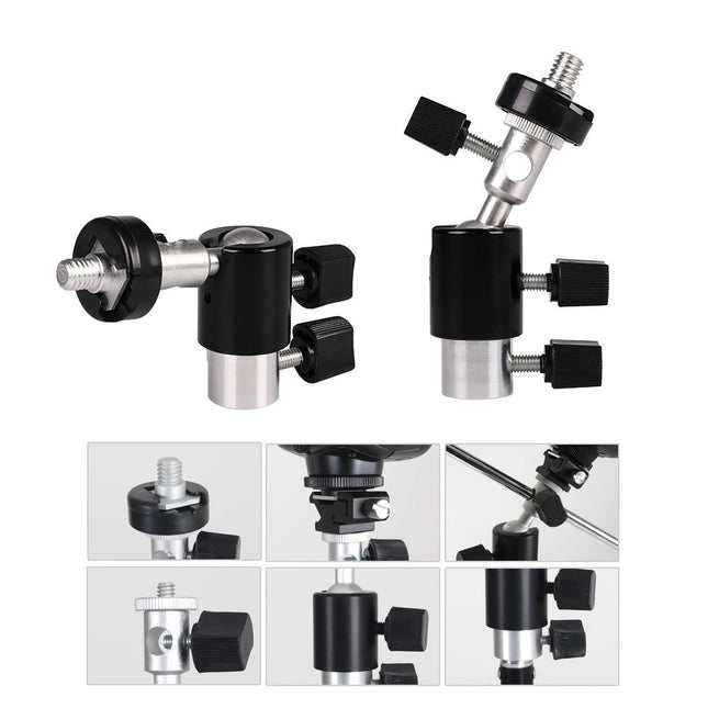 Multifunctional Flash Light Stand Umbrella Bracket - Max Load 2Kg