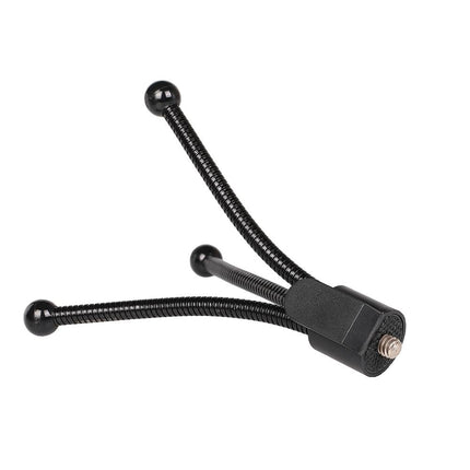 Metal Desktop Tripod Mount - Max Load 0.6Kg - Unc1 / 4 Screw Interface